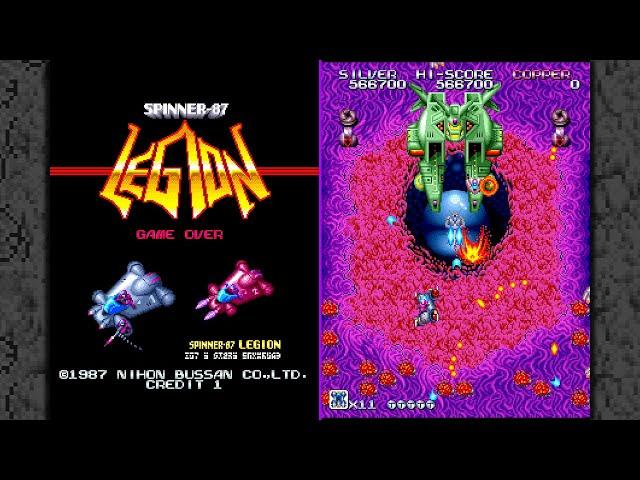 Legion - Spinner 87 Longplay (Arcade) [QHD]