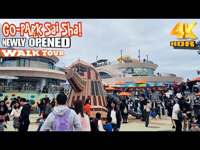 Hong Kong 4k | GO PARK | Newly Opened New Landmark in HK: GO PARK SAI SHA Ma On Shan #tour