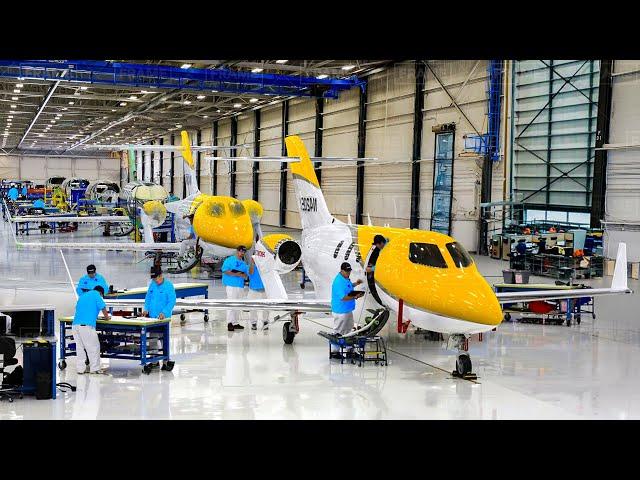 Inside Super Advanced Honda Private Jet Factory - Assembly Line