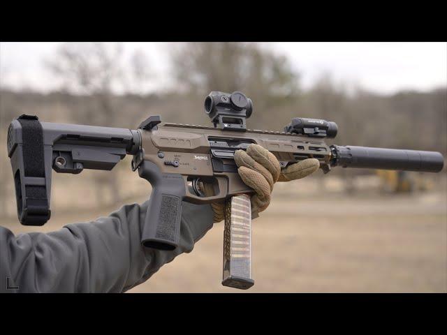 Suppressed CMMG Banshee 9mm