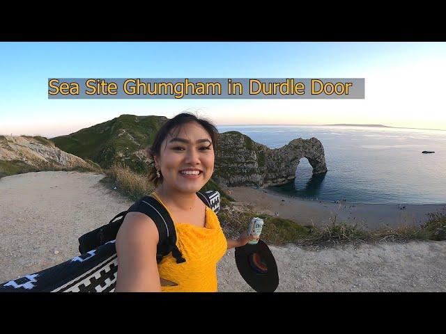 || Garmi ma Sea Site || Durdle Door Uk ko beach || Jessica Gurung ||