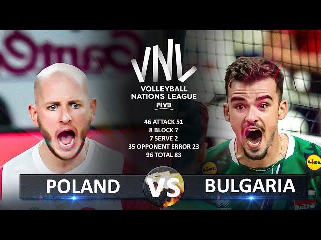 Poland vs Bulgaria | Men's VNL 2024