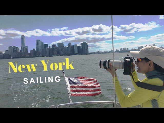 Our Sailing Adventure into New York & the est river | SeaTV sailing channel