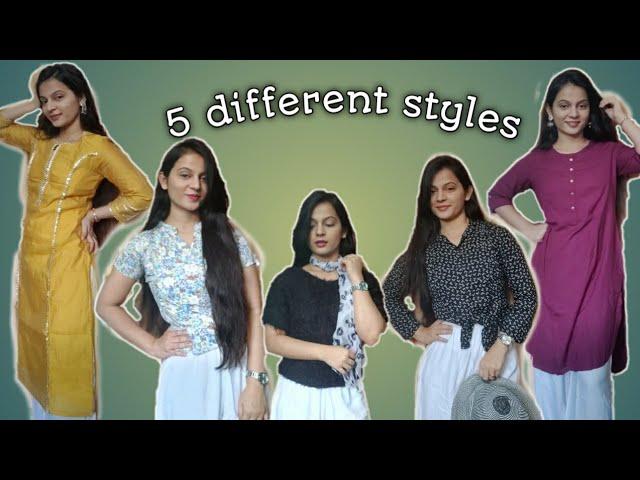 5 Ways To Style A Palazzo Pant | Mona Gowda