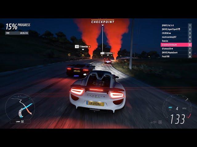 Forza Horizon 5 - Porsche 918 Spyder Weissach Street Race in S1-Class