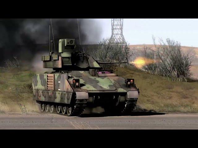 15 Minutes ago! Dozens of US Tanks & combat vehicles Break Through the Russian Border