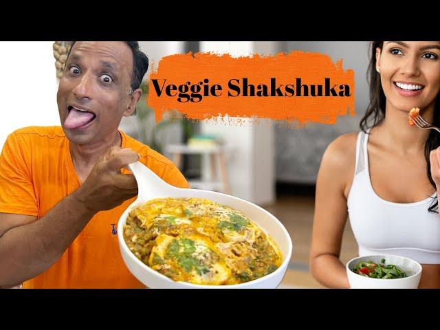 Power Up Your Day with Veggie-Packed Shakshuka Delicious Diet-Friendly: Indian Spiced Egg Shakshuka