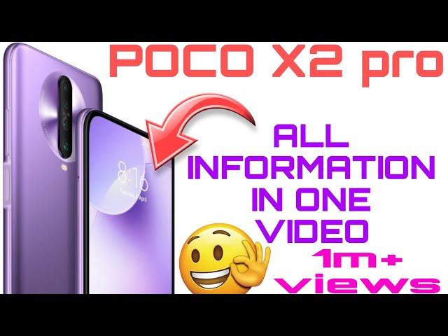 Poco X2 pro - Complete Information and Review | specifications, features and more