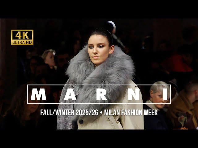 MARNI Autumn/Winter 2025/26 : A Jazz and Fashion Show at Milan Fashion Week