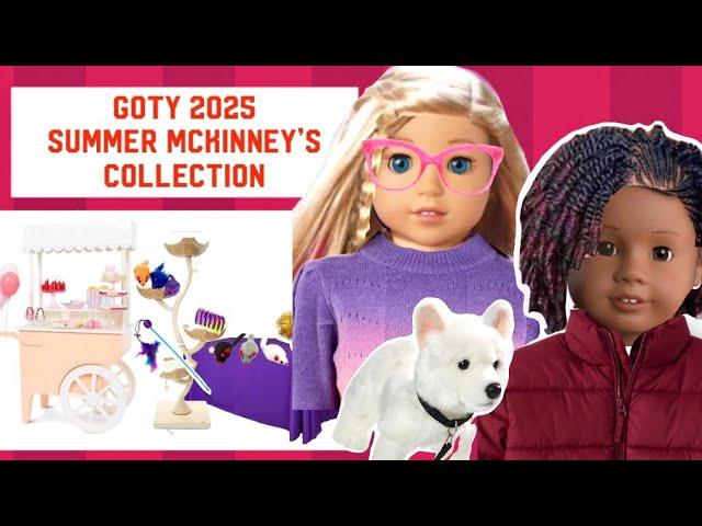 American Girl News & Leaks: GOTY Girl of the Year 2025 Summer McKinney’s Collection + Daisy Doll?