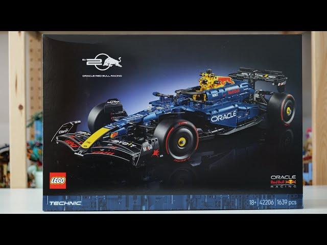 LEGO Technic 42206 Oracle Red Bull Racing RB20 F1 Car - LEGO Speed Build Review