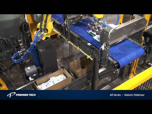 AR Series Robotic Case Packing System - Courtesy of Premier Tech