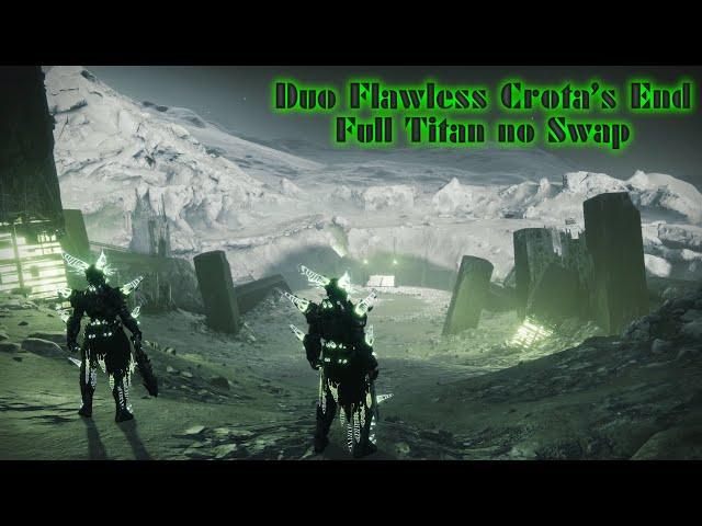 Duo Flawless Crota's End Titan no swap