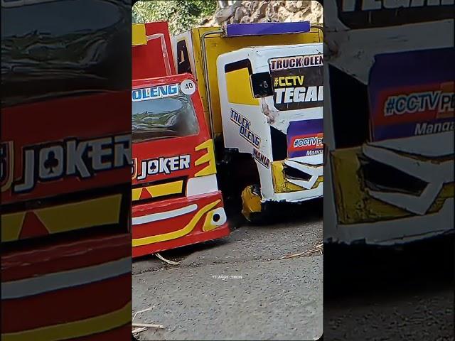 truk center agos joker#trukoleng #miniaturtruck #redbull