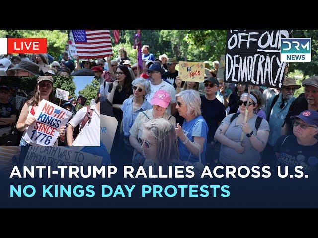 Anti-Trump Protests LIVE: Nationwide 'No Kings Day' Protests Hit Trump’s Parade and Birthday