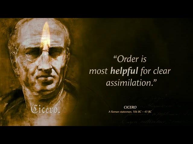 Cicero's Quotes which are better known in youth