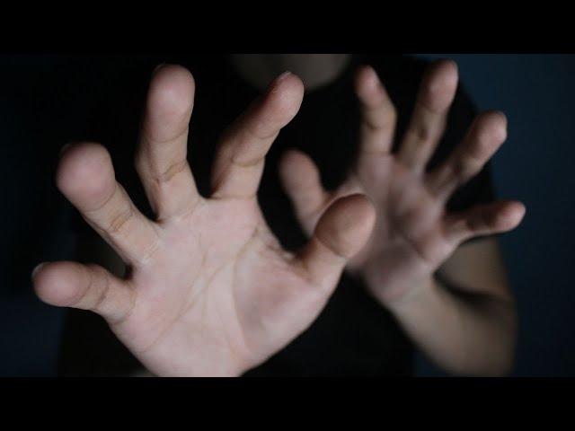 ASMR Slow hand movements in the DARK No Talking