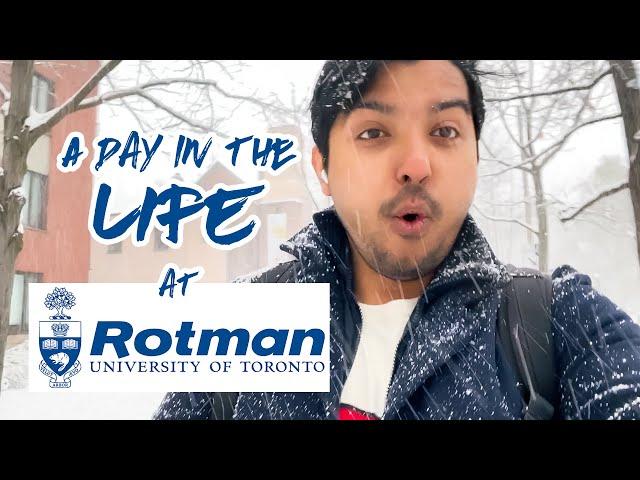 A day in the life in Toronto | Rotman School of management, UofT