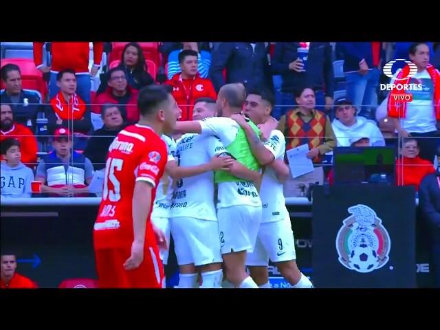 Resumen | Toluca 0 - 1 Pumas UNAM | LIGA Bancomer MX - Apertura 2018 - Jornada 16