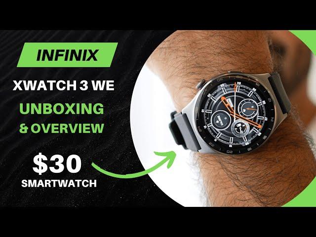 Infinix XWatch 3 WE Unboxing and Overview | Is this Budget Smartwatch Worth It?