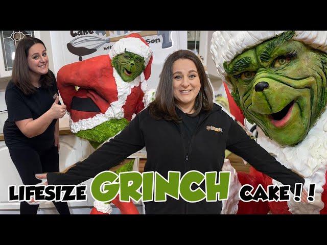 Making a Life-Size Grinch CAKE!