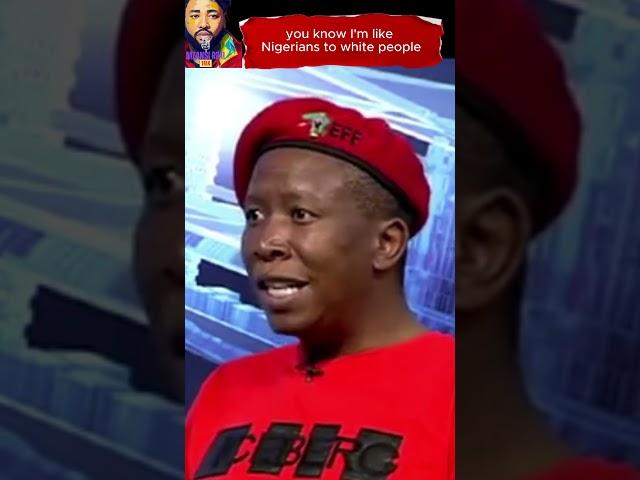 I am not scared of white people : Julius Malema