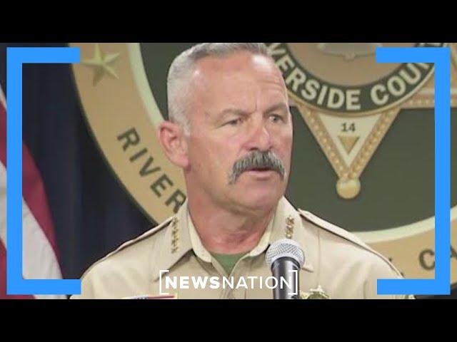 California sheriff gives update on Trump rally arrest | NewsNation Now