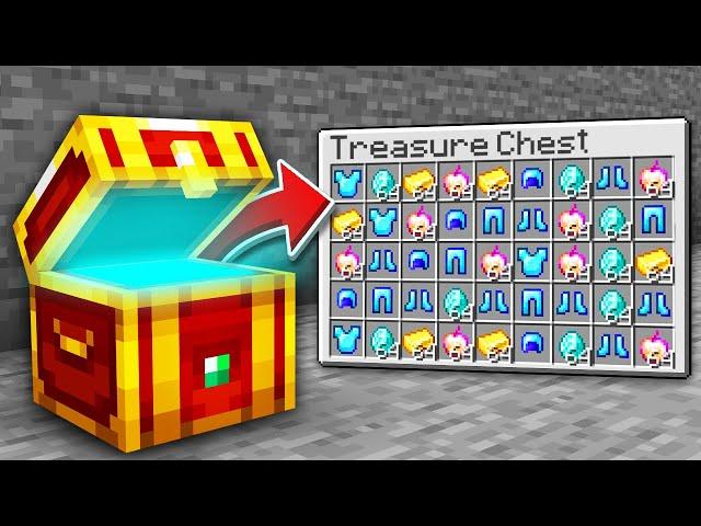 I Found CUSTOM TREASURE in Minecraft!