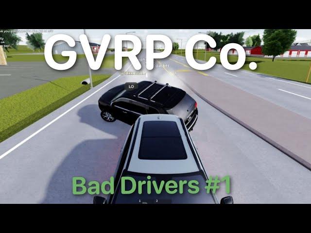 Bad Drivers of GVRP Co #1 | Greenville Roblox