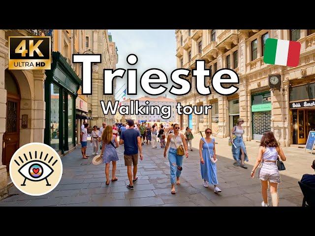 Exploring Trieste on Foot [4K] HDR ️ A Journey through the Jewel of the Adriatic with Subtitles