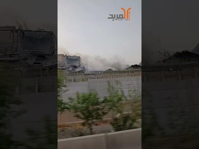 طهران .. مقر الإذاعة والتلفزيون المستهدف #المربد