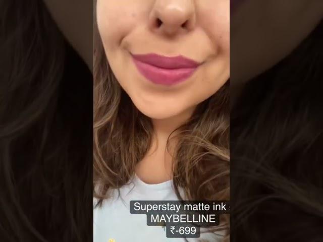 MAYBELLINE superstay matte ink - Initiator, seductress & Delicate | The review addict