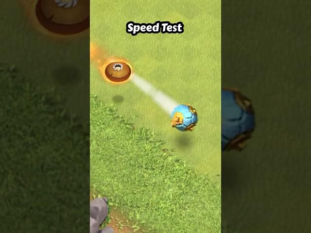 Bro Done Speed Test (Clash of Clans) | #shorts #clashofclans