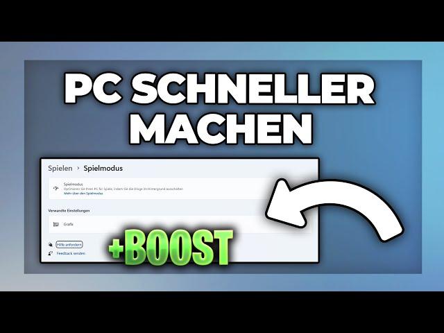 PC schneller machen (schnell & einfach) | Geschwindigkeit erhöhen - Tutorial