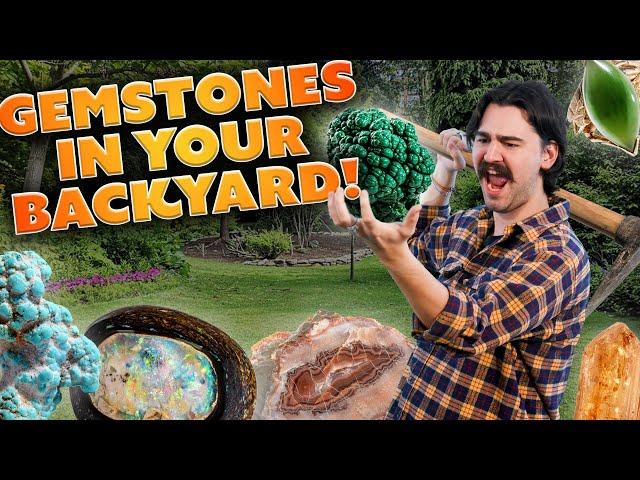 Gemstones in Your Backyard! | Amethyst, Opal, Garnet, and more!