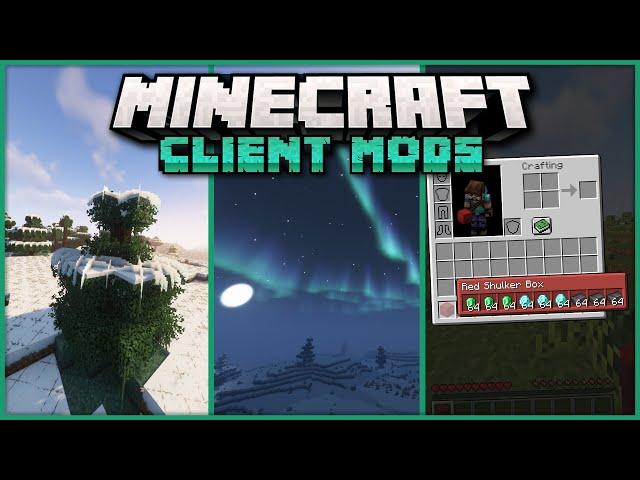 Top 20 Client Side Mods for Minecraft 1.16.5 on Forge & Fabric!