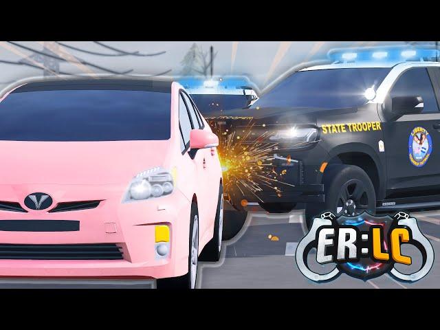 Karen ATTACKS Trooper and RUNS! - RPF - Roblox ERLC Roleplay - Liberty Highway Patrol