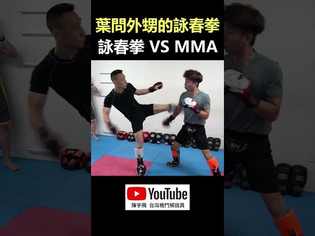 【詠春拳 VS MMA】實戰詠春拳｜葉問外甥系統的詠春拳 王兆羽武術學院