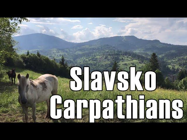 Ukraine. Karpaty. Slavske. 2020