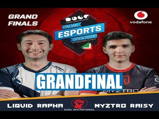 Rapha vs Raisy GRAND FINAL Italian Esports Open 2018