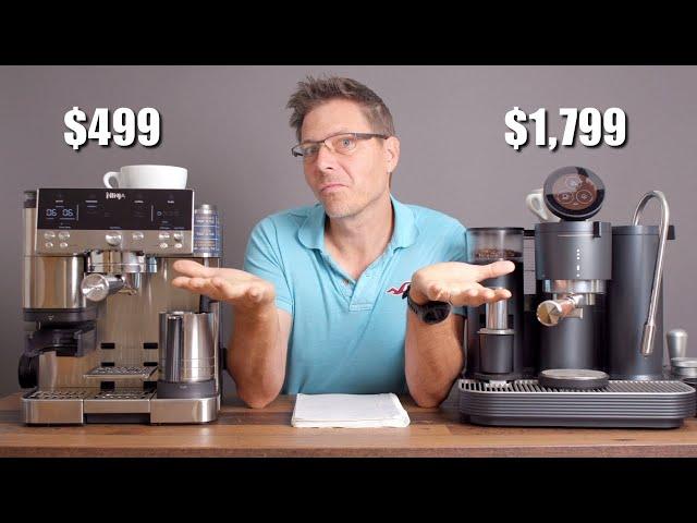 Ninja Luxe Cafe vs Meraki Espresso Machine