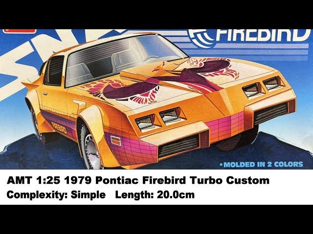 Testbericht zum AMT 1:25 SnapFit 1979 Pontiac Firebird Turbo Custom Kit