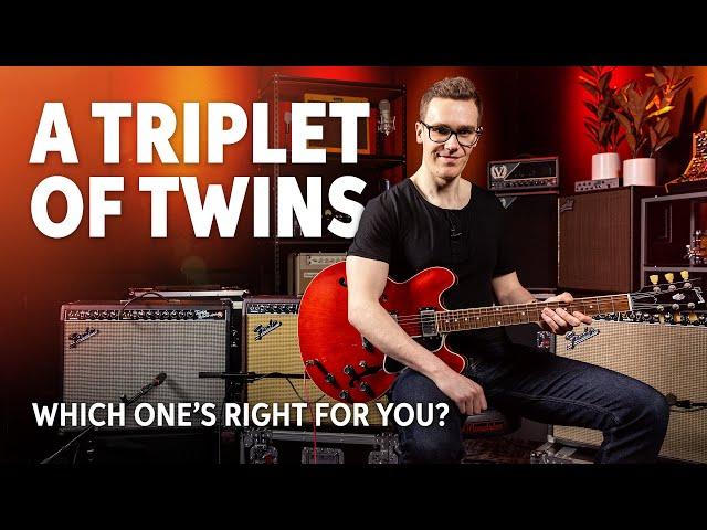 Vintage Twin vs. New Twin vs. Tone Master | Fender Amp Shootout