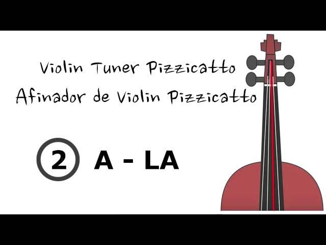 Violin Pizzicatto Tuner - Afinador de Violin Pizzicatto