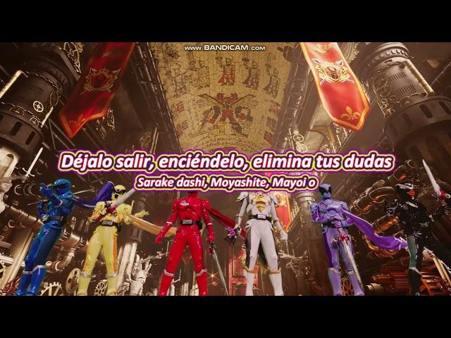 Ohsama Sentai King-Ohger Opening Zenryoku King Sub Español + Romanji