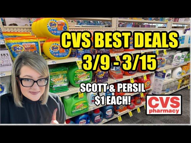 CVS BEST DEALS (3/9 - 3/15) | $1 Scott & Persil 