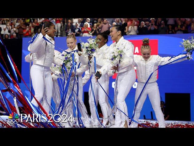 U.S. Olympic Women's Gymnastics 2024 Paris Olympics roster announcement | NBC Sports