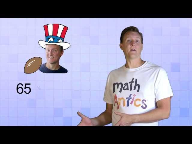 Math Antics - Percents And Equivalent Fractions