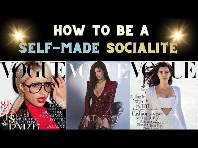 How to be a Self-Made Socialite【Academy of High Society】