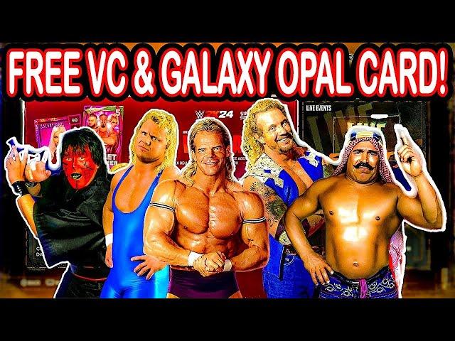 NEW LOCKERCODE Gives FREE 15K VC & Galaxy Opal | WCW DLC Pack In WWE2K24 My Faction PS5 Pro Gameplay